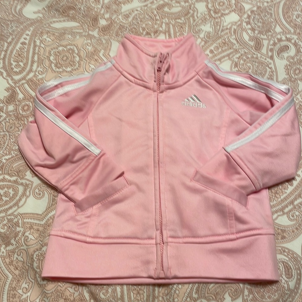 Adidas Baby Girl track jacket Size 9 months